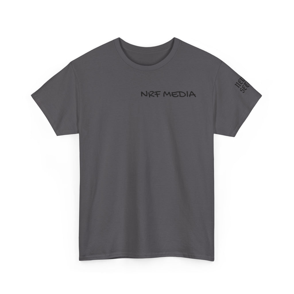 "Never Settle" Unisex White Tee