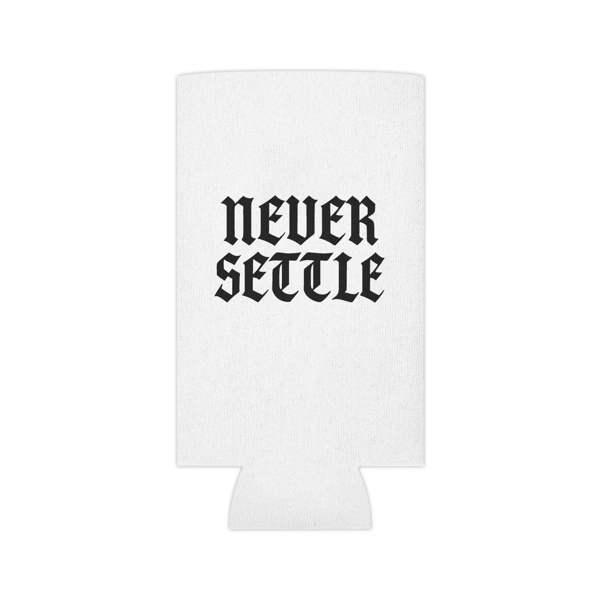 "Never" Settle Koozie