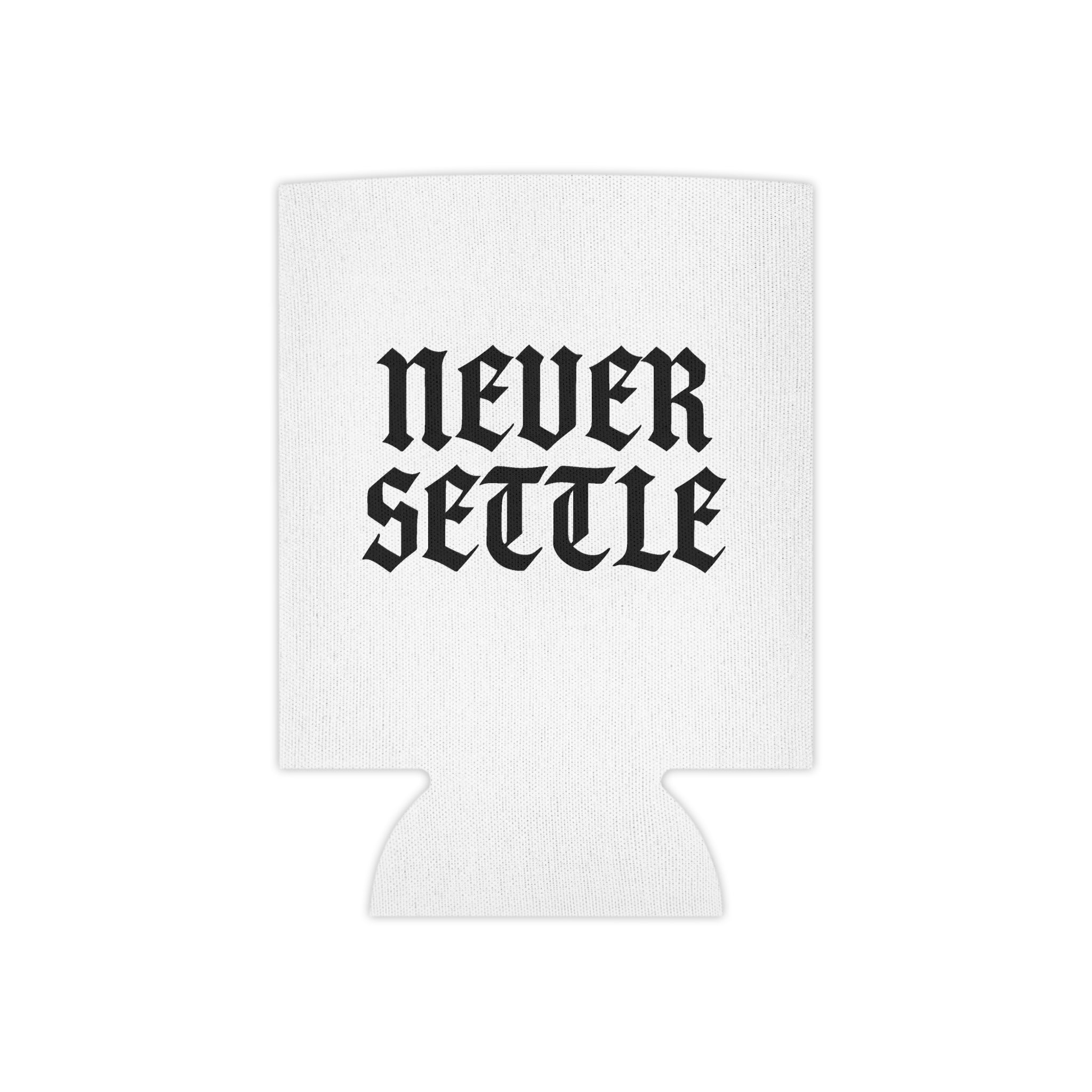 "Never" Settle Koozie