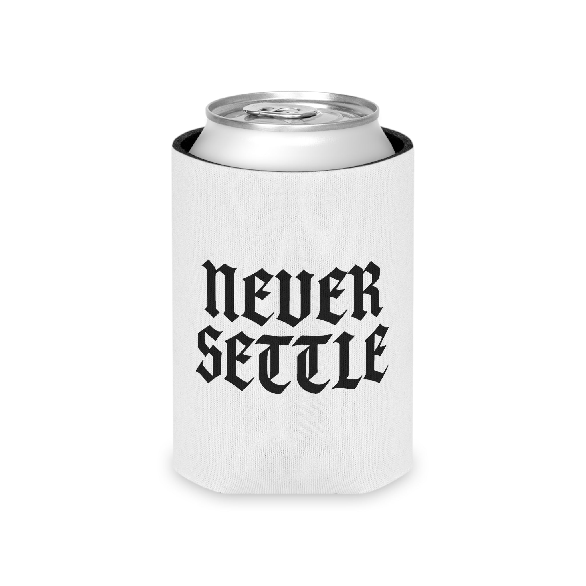 "Never" Settle Koozie