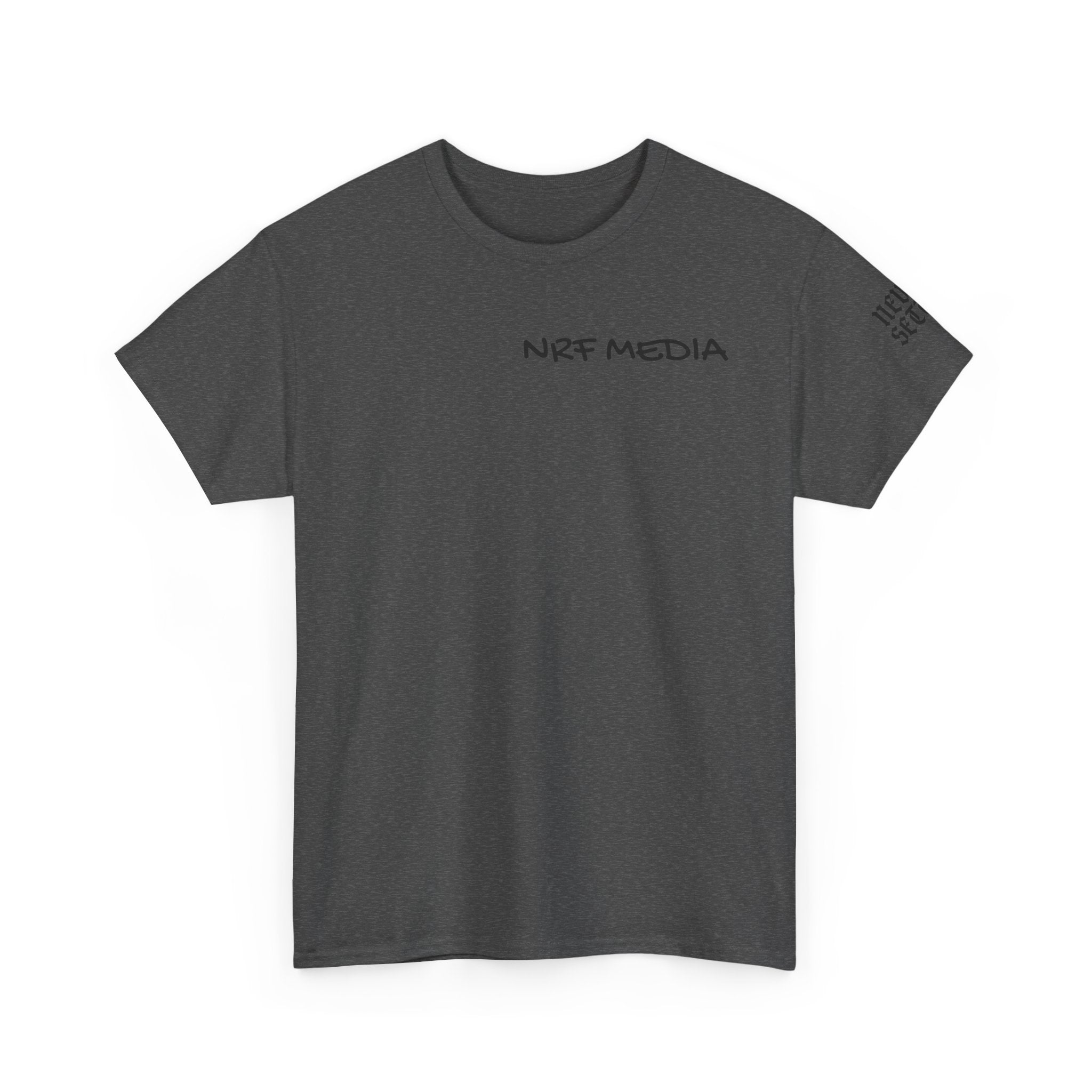 "Never Settle" Unisex White Tee