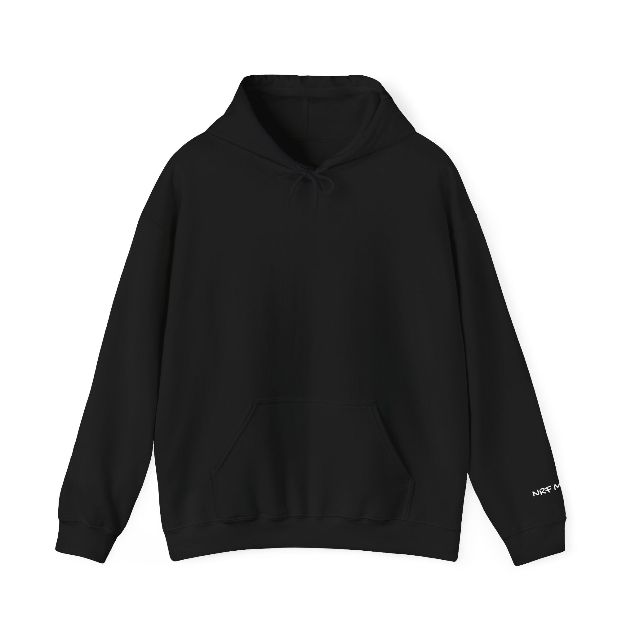"Never Settle" Black Unisex Hoodie Style 2
