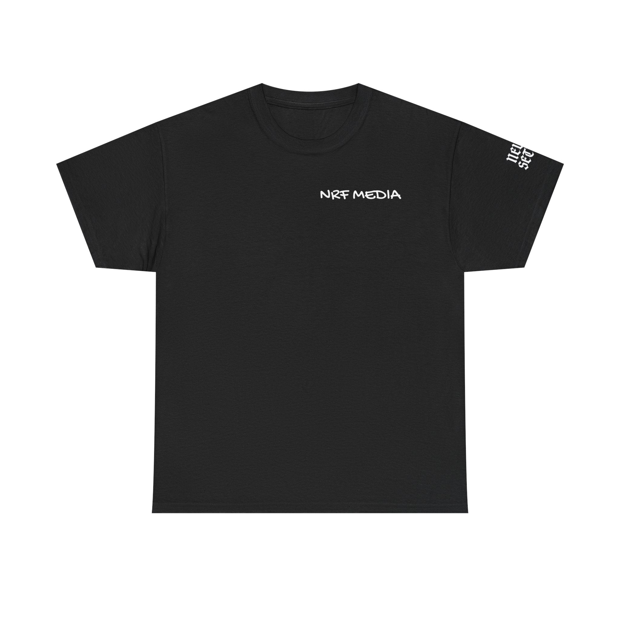 "Never Settle" Unisex Black Tee