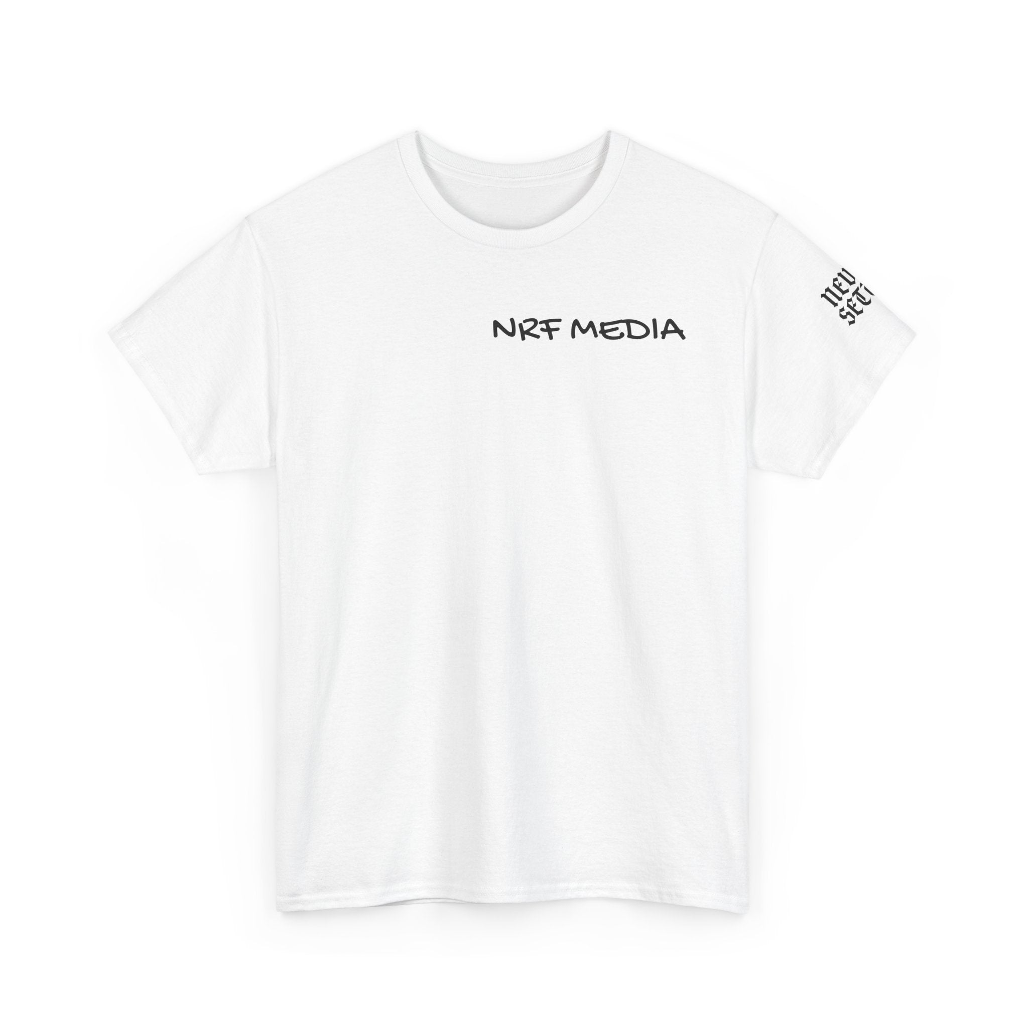 "Never Settle" Unisex White Tee