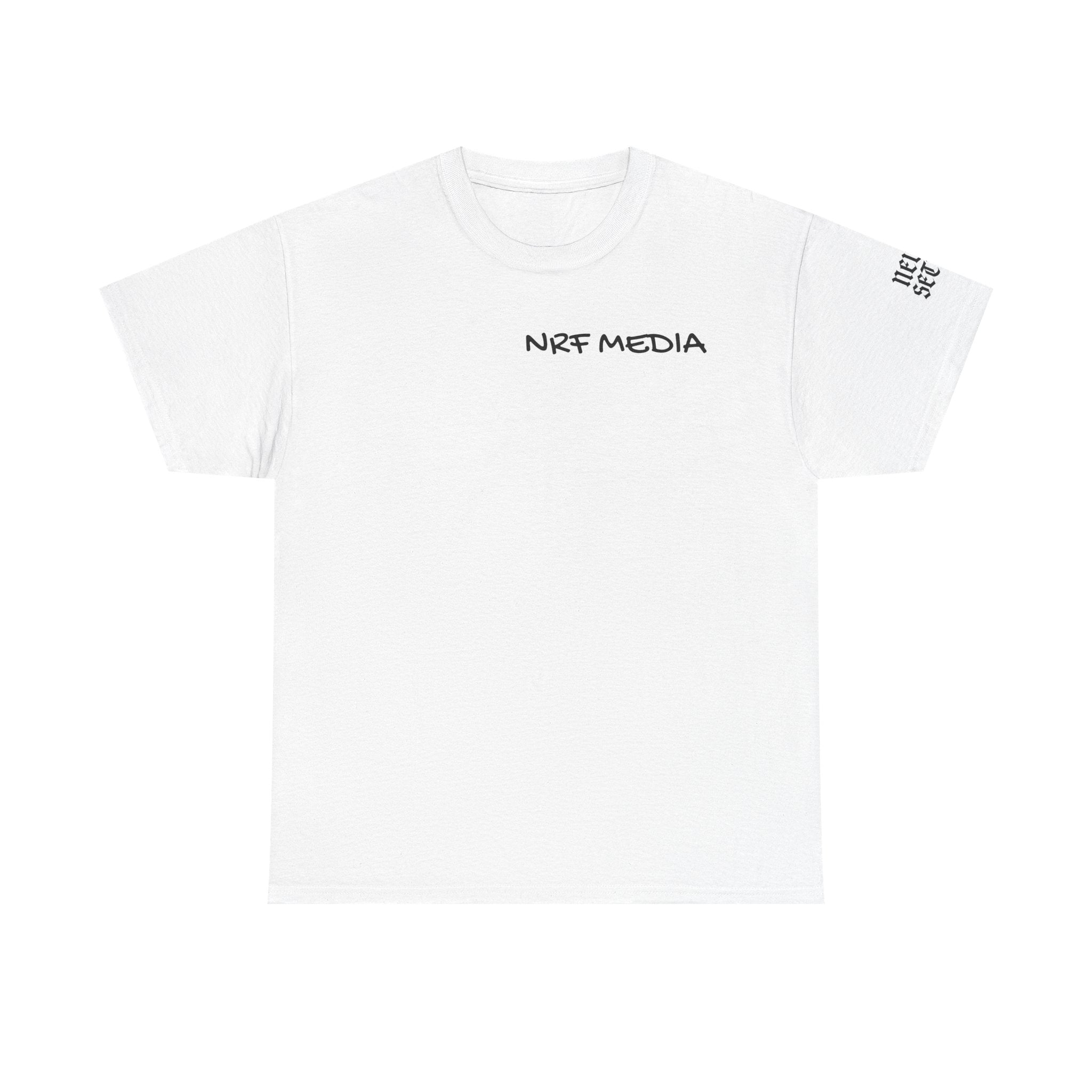 "Never Settle" Unisex White Tee