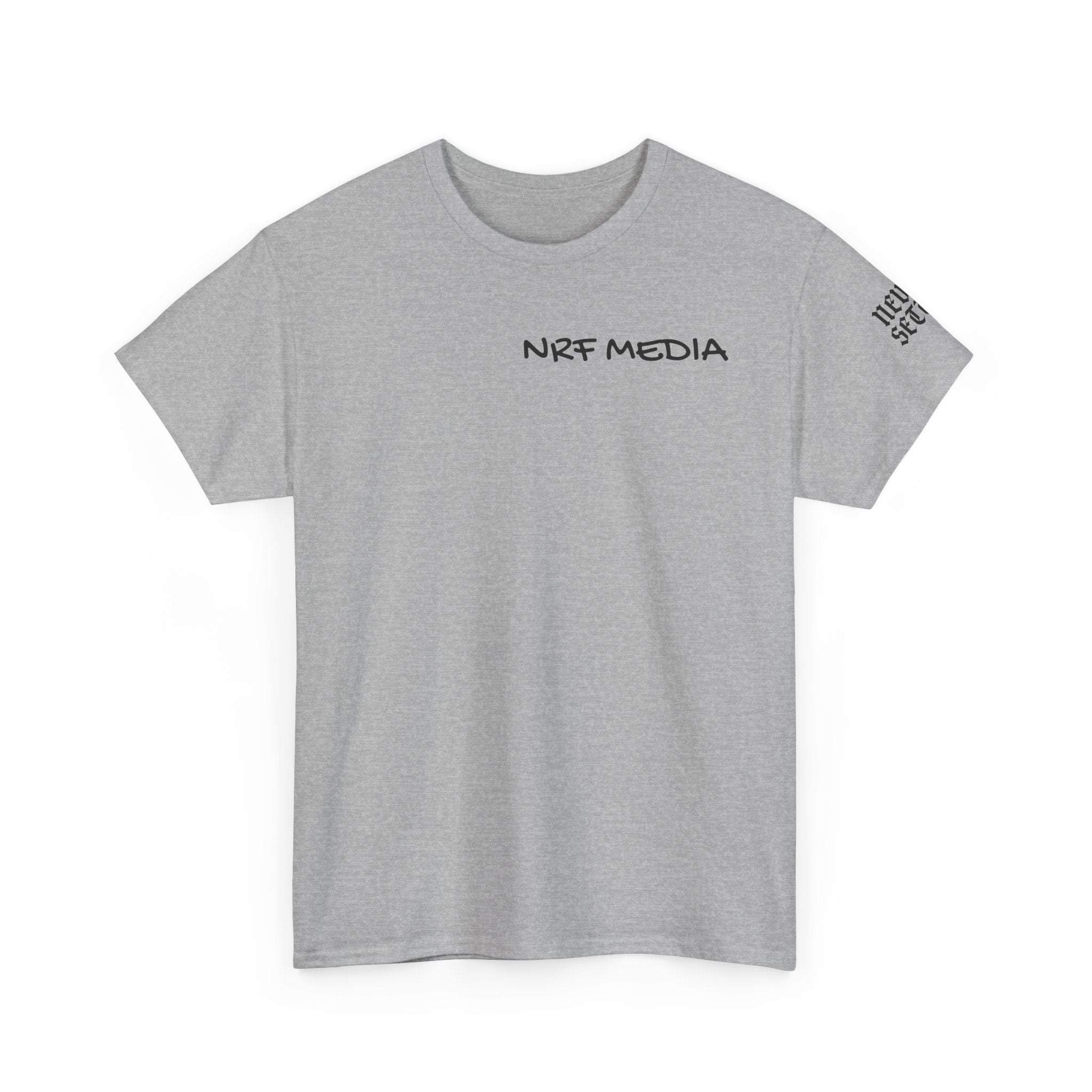 "Never Settle" Unisex White Tee